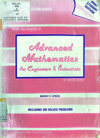 Image of Advanced mathematics for engineers & scientists