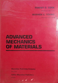 Image of Advanced Mechanics of Materials