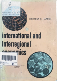 Image of International And Interregional Economics