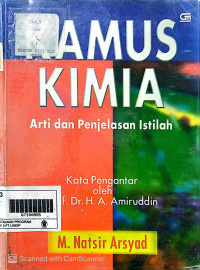 Image of KAMUS KIMIA arti dan penjelasan istilah