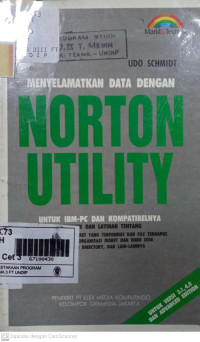 Menyelamatkan data denagn norton utility