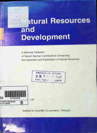 Image of Natural resources and development bolome 33