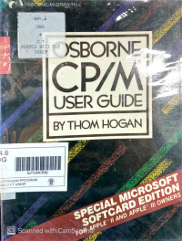 Osborne CP/M User Guide