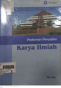 Pedoman Penyajian Karya Ilmiah