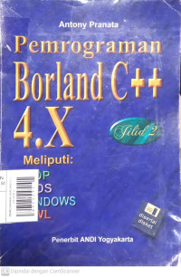Image of Pemrograman Borland C++ 4.X