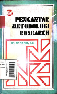 Pengantar metodologi research