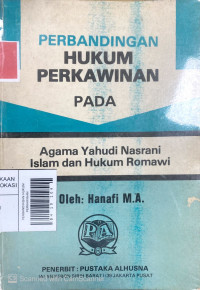 Image of Perbandingan Hukum Perkawinan