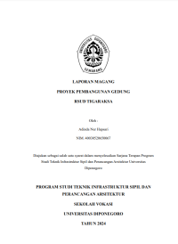 PROYEK PEMBANGUNAN GEDUNG
RSUD TIGARAKSA