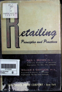 Image of Retailling Principles and Practices