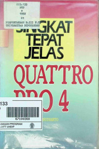 Singkat Tepat Jelas Quattro Pro 4