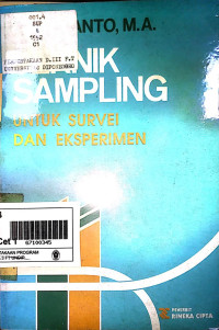Image of Teknik Sampling Untuk Survey & Eksperimen