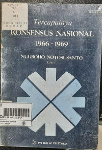 Image of Tercapainya konsensus nasional