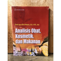 Analisis Obat Kosmetik dan Makanan