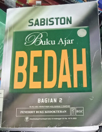 Buku Ajar Bedah Sabiston Jilid 2