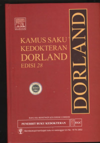 Kamus saku kedokteran dorland edisi 28