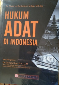 Hukum adat di Indonesia