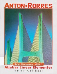 Image of Aljabar linear elementer versi aplikasi (ed. kedelapan-jilid 1)