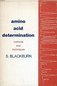Image of Amino acid determination : methods and techniques