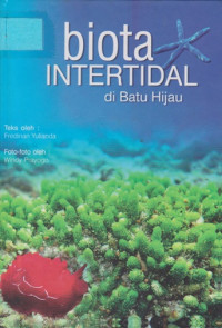 Image of Biota interdal di batu hijau