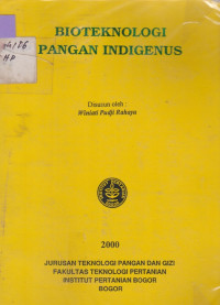 Bioteknologi pangan indigenus