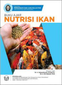 Buku ajar nutrisi ikan