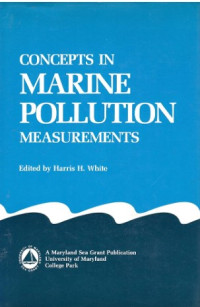 Concepts in marine pollution measurements