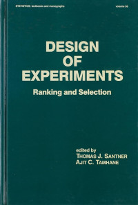Image of Design of experiments: ranking and selection