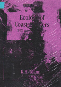 Ecology of coastals waters with implications for management