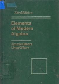 Image of Elements of modern algebra
