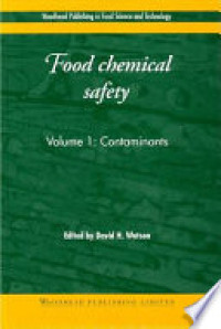 Food chemical safety volume 1: contaminants