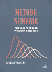 Image of Metode numerik dilengkapi dengan program komputer