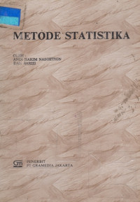 Image of Metode statistika (Tahun 1980)