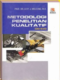 Image of Metodologi penelitian kualitatif