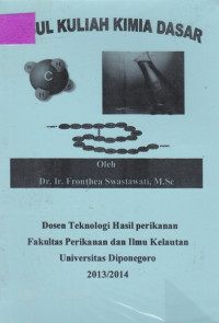 Image of Modul kuliah kimia dasar