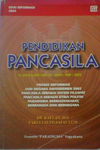 Pendidikan pancasila