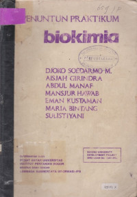 Penuntun praktikum biokimia