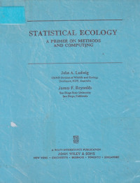 Statistical ecology