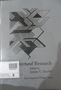 Image of ARCHITECTURAL RESEARCH