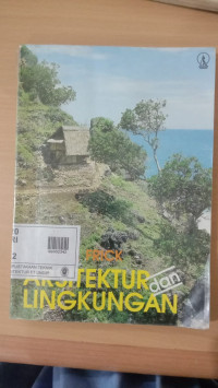 Image of ARSITEKTUR DAN LINGKUNGAN