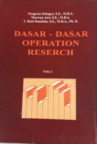 Dasar-Dasar Operations Research