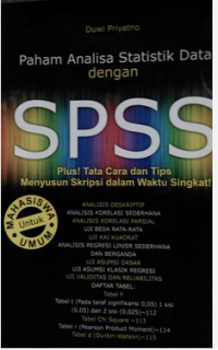 Image of Paham Analisa Statistik Data dengan SPSS