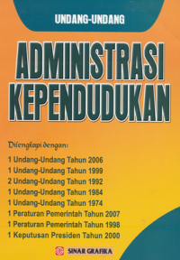 Undang-undang Administrasi Kependudukan